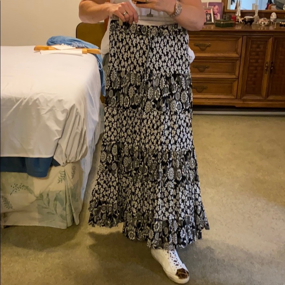 Silver stream 💯 cotton made in India skirt